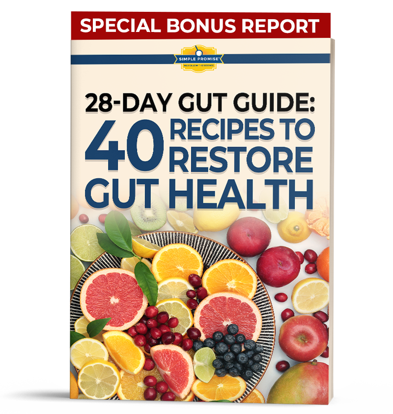 BellyFlush bonus 28-Day Gut Guide: 40 Recipes to Restore Gut Health